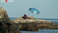 Nude beach photoshoot turns into hardcore sex under the sun!