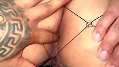 you can spank my ass while i rub your cock - amateur anal creampie fun