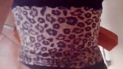 My wife loves cleaning in her panties so she can get fucked doggystyle with a big cumshot