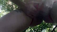 I remember peeing through my bikini pants in a public outdoor spot.