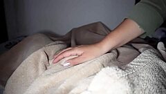 Stepmom with huge tits gives a sensual massage until she gets covered in his warm load.