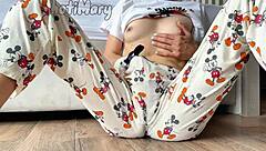 I feel so horny as a petite 18+ Asian girl fingering my shaved wet pussy to squirting orgasm