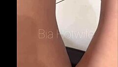 While waiting for her husband at the appointment, the big-ass PROSTITUTE found herself alone in the reception and got so HORNY she masturbated right there.