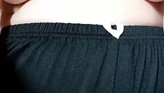 i'm a pregnant milf spitting on my big tits and nipples just for fun