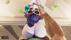 I uh took a french vacation as widowmaker you know