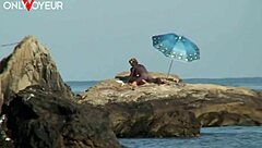 Nude beach photoshoot turns into hardcore sex under the sun!