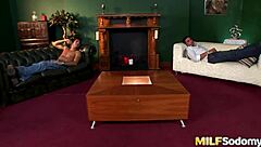 anal craving maid sabrina sweet caught between two cocks for assfucking and blowjob in group