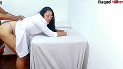 Nurse And Esthetician Observe Patient's Erection!