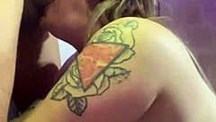 Why not enjoy this big tits blonde slut giving a deepthroat blowjob to her lover in halloween fun?