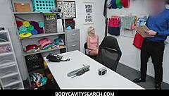 omg, this nerdy petite teen tallie lorian gets caught stealing in the shop by a cop 😱