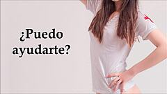 Angry Doctor Takes It Out on You as Femdom Nurse in Hospital! Jerk Off to Spanish Instructions!