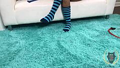 Subtle Rimming With Big Ass Brunette and Huge Black Cock Action