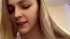 Russian Student with Big Natural Tits and Ass Surrenders to Power Engineer in Bedroom