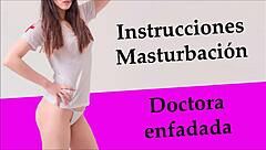 Angry Doctor Takes It Out on You as Femdom Nurse in Hospital! Jerk Off to Spanish Instructions!