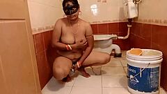 Geeta Bhabhi Cheats On Husband With Ex-Boyfriend In Bathroom Sex