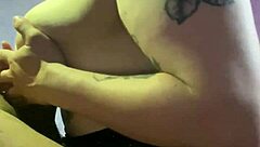 Why not enjoy this big tits blonde slut giving a deepthroat blowjob to her lover in halloween fun?