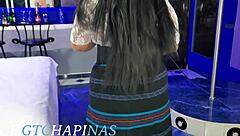 deliciosa latina chapina bella filled with passionate cum