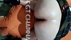 deliciosa latina chapina bella filled with passionate cum