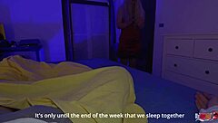 visiting my friend after a year, he saw i had no panties and couldn't resist fucking me right there marybutt