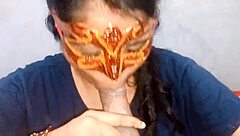 Neha Bhabhi Hints At A Deep Blowjob Leading To A Mouthful Of Cum From Huge Cock