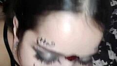 O wellington prado got a deep blowjob on his big veiny cock and covered my face with cum - full on red