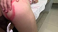 I can't believe this 100% anal student passed medicine and got so much dick in her ass from the professor, with a piss drink complete on red