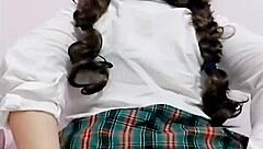 Oh My God, What A Delicious Ass This Student Has After School, Soaking Her Panties From Orgasm And Recording Everything!