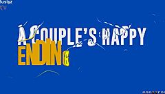 Who knew a couples massage could end with cum swapping and rimjobs like this?!