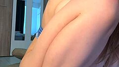 deep throat action with double penetration intensity