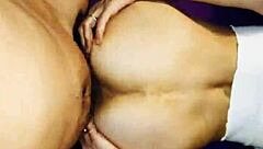 That 40 year old milf feels so nervous yet excited pushing through her first porn studio filming with a big cock