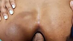 Ebony Beauty Complains About Painful Anal From Father In Law In Florida Bedroom