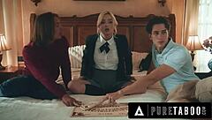 pure taboo has petite blonde lexi lore getting first-time double penetration and creampie from stepbrothers