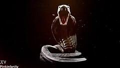 I licked sucked and rode this king cobra cock like my life depended on it he fed me spit slapped me