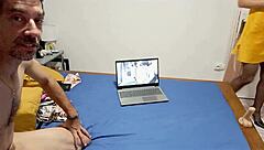 You ready for this white milf in yellow satin nightie, rose corset, pink panties, getting fucked doggy style with POV blowjob and ass licking in sexy stockings and heels?