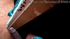 Two friends shared a casual chat where one offered her mature ebony pussy to the teen for some POV squirting fun.