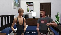 In this anime holiday game, Sims4 follows weekend adventures with Mike and his dad in steamy daddy scenarios