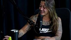 Oruan isn't her type, she's kissed famous people, started some fun in the nude, and wants to hook up with two bi guys - Flor de Damiana on Sheer Red.