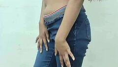 Watch Out! This Solo Indian Beauty Plays With Her Big Tits And Tight Pussy In A Steamy Workout Session!