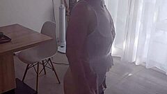 Big Ass Mature Milf in Lingerie and Panties Shows Off Sexy Fat Curves