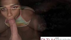 Horny Alina Ali goes wild sucking that massive dick hard 😈