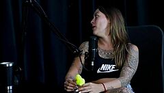 Oruan isn't her type, she's kissed famous people, started some fun in the nude, and wants to hook up with two bi guys - Flor de Damiana on Sheer Red.