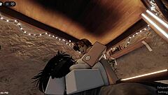 Roblox Slut Returns with Her Friend for More Creampie Group Sex in Tight Pussies!