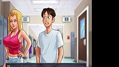 Oh man, Roxxie ends up getting pounded hard by Mia in that intense locker room session.