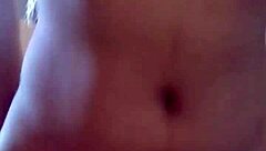 Amateur couple enjoys sensual sex with curvy Latina ex-girlfriend riding big cock.