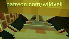 whoa big tits caesar hsr takes that creampie deep in wild minecraft hentai action