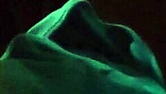 Wife casually fingered her husband's cock in a relaxed moment.