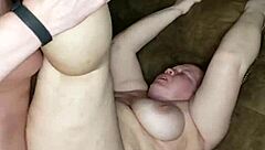 oh god that moaning milf screamed so loud while i fucked her hard in her pink thong