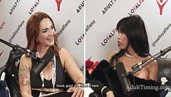 Ever Wondered What Happens in a Fun Podcast with Super Hot Asian Pornstar Ember Snow?