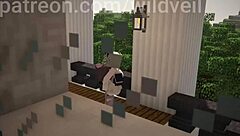 whoa big tits caesar hsr takes that creampie deep in wild minecraft hentai action