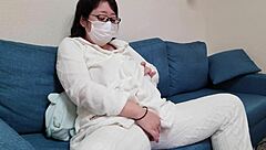 oh, watch how this frustrated japanese housewife masturbates in such a nasty full video way?